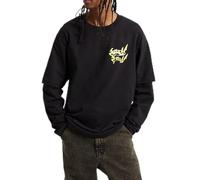 Vans T-Shirt Classique Ls pour Homme, Noir, XL, Noir, XL