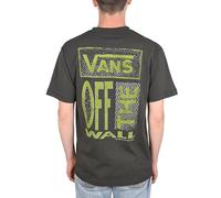 Vans T-Shirt Cut and Paste S/S - Noir Délavé Manches Courtes Coton