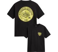 Vans - T-shirt en coton - Scratched Records SS Tee Black pour Homme en Coton - Taille XL - Noir Noir XL