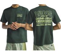 Vans - T-shirt en coton - Shop Front SS Tee Dried Kelp pour Homme en Coton - Taille XL - Kaki Kaki XL