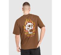 Vans T-shirt Off The Wall Fever - Marron L