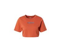 VANS T-shirt orange foncé / lie de vin / noir / blanc, Taille XL