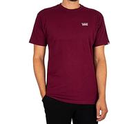 Vans T-Shirt pour Homme Mini Script, Bordeaux, L