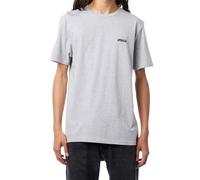 Vans T-Shirt Scripted SS pour Homme, chiné athlétique et Noir, Taille L, Athletic Heather and Black, L