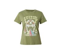 VANS T-shirt 'SKULL SAUCER' bleu clair / olive / vert pastel / blanc, Taille S