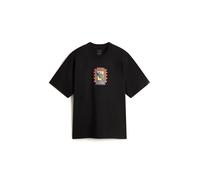 VANS T-Shirt 'Skull Window' jaune / rouge / noir / blanc, Taille XS