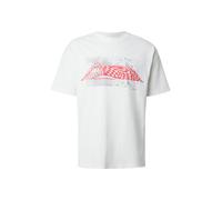 VANS T-Shirt 'WAVE CHECK' gris / rouge / blanc, Taille L