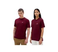 Vans Tee Shirt Left Chest Logo brg1 Burgundy XL