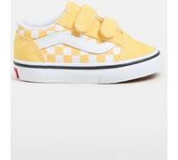 Vans Toddler Old Skool Checkerboard Banana Cream Taille: 19 | Chaussures Outlet | kids | Blanche