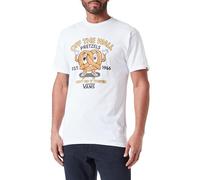 Vans Twister Dough Tee T-Shirt, Blanc, S Homme
