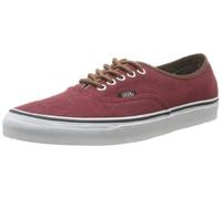 Vans U Authentic, Baskets Mode Mixte Adulte - Rouge (Washed C L RU), 41 EU (085 US)