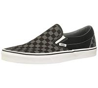 Vans U Classic Slip-on, Baskets mode mixte adulte Noir ((Checkerboard) black/pewter_BPJ) 43 EU