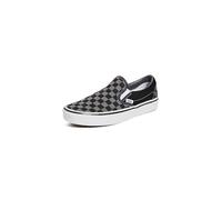 Vans U Classic Slip-on, Baskets mode mixte adulte Noir ((Checkerboard) black/pewter_BPJ) 45 EU