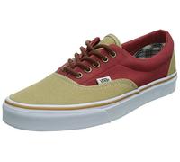 Vans U Era Vy6Xfh1, Baskets Mode Mixte Adulte - Multicolore (Khaki/Red), 35 EU (4.0 US)