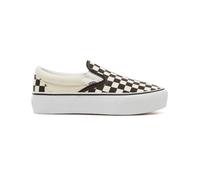 Vans Baskets Femme Classic Slip-On Platform Noir (Black and White Checker/White BWW) 40,5 EU