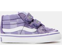 Vans Unisex Kids' Mid Reissue V Satin Rose Purple Canvas High-Top Trainers Violet/Blanc C4 (21) Unisex