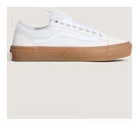 Vans Unisex Skate Old Skool 36 + White/gum Taille: 37 | Chaussures à Lacets Outlet | Unisex | Blanche