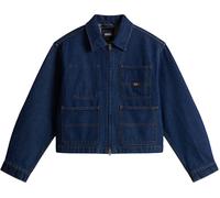 Vans - Veste en toile de coton - Emily Boxy Workwear Jacket Dark Rinse en Coton - Taille M - Navy Navy M