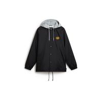 VANS Veste mi-saison 'Riley II Coach' jaune / gris clair / noir, Taille M