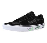 Basket Cuir Vans Sk8-Low - Homme - Noir/blanc - À lacets - Confort exceptionnel 41