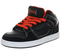 Vans VNJ56MG, Baskets Mode Mixte Enfant - Black/White/Neon Red, 32 EU (015 US)