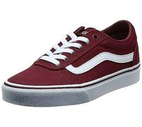 Vans Ward Canvas, Sneakers Basses femme, Rouge ((Canvas) Burgundy Olq)