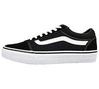 Vans Ward Homme, (SUEDE/CANVAS) BLACK/WHITE, 43 EU