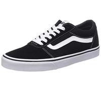 Vans Ward Homme, (SUEDE/CANVAS) BLACK/WHITE, 44.5 EU