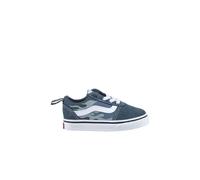Vans Ward Slip-on, Basket Unisexe Enfants, Tonal Flames Blue/White,