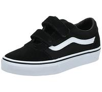 Vans Ward V Suede, Baskets Mixte Enfant Noir (Suede/Canvas/Black/White) 37 EU