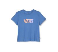 Vans WM Drop V SS Crew T-Shirt, Big ip2 Bleu électrique, XS Femme