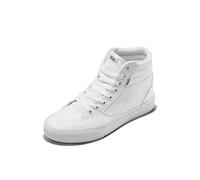 Vans Women's Filmore Hi Shoe | High Top Sneakers for Fashion & Casual Everyday Wear, (Canvas) White/White, 7