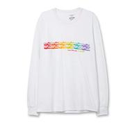 Vans X Chris Johanson Wave T-shirt à manches longues Blanc vintage, Blanc., M