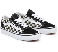 Vans Youth Unisex Kids Lifestyle Classic FTW Sneaker Uy Old Skool (Primary Check) Blk/White 29