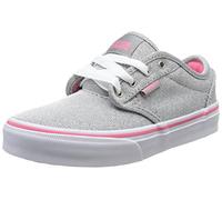 Vans Z Atwood, Baskets mode fille - Argent (Glitter Grey), 34 EU (3.0 US)
