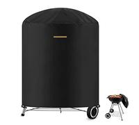 VANSHEIM Bache Barbecue Exterieur Housses pour Barbecue Housse BBQ Gaz Housse de Protection Barbecue Housse Imperméable pour Barbecue adapté pour Weber,Char Broil Barbecues Ø77x90cm