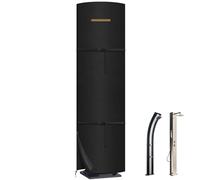 VANSHEIM Housse d'Hivernage pour Douche Solaire Housse Protection Douche Solaire Extérieur Housse pour Douche Extérieure Bâche Étanche pour Douche de Jardin Anti-UV 420D Tissu Oxford 230x67cm