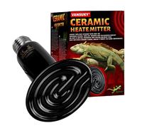 Vansuky 100W lampes de chauffage infrarouge lampe lumière AC220V isolant en céramique, lampe reptile animaux chauffage/serpent tortue/chat/chien/jeu de chaleur la chaleur