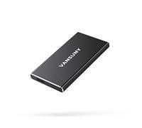Vansuny Disque Dur Externe SSD USB 3.1 550 Mo/s Haute Vitesse Lecture écriture Portable SSD USB C (B) 250GB Noir