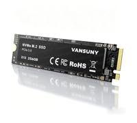 Vansuny SSD 256 Go M.2 SSD NVMe SSD interne SSD 256 Go M.2 2280 PCIe TLC jusqu'à 2800 Mo/s en lecture 2300 Mo/s en écriture pour mettre à niveau PC de jeu