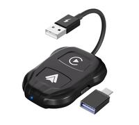 Vansza Adaptateur USB WiFi, connexion à dents bleues, adaptateur Internet sans fil double système pour ordinateurs portables, ordinateurs de bureau, Smart TV et systèmes automobiles