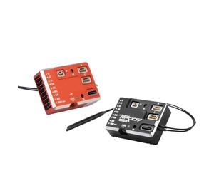 VANTAC RF007 FBL Helicopter CONTRÔLEUR DE Voles COMPATIBLES avec Un RÉCEPTEUR DE 2,4G Archer Plus OU Twin Dual 2,4G TW Compatible avec Divers modèles d'hélicoptère RC(Dual 2.4G TW R6 RX)