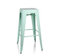 VANTAGGIO HIGH - Tabouret de bar Pastel vert mat