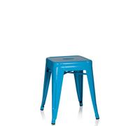 VANTAGGIO - Tabouret de bistrot bleu clair