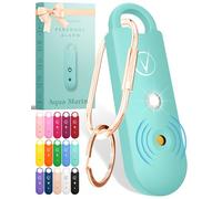 Vantamo Alarme Personnelle Anti Agression 130dB avec Double Haut-Parleur, Flash LED Puissant et Indicateur de Batterie Faible, Kit Defense Femme Compact pour Auto Defense avec Porte-clés pour Sac