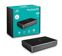 Vantec NST-371C31-BK NexStar Gx USB 3.1 Gen 2 Type-C Boîtier HDD/SSD SATA 3,5", livré avec câble C vers C et C vers A, boîtier en Aluminium, Noir