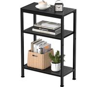 Vantimo Table D'appoint étroite, PetiteTable avec étagères étroites et Rangement Armoires Organisatrices D'appoint pour Canapé Espaces étroits pour Salon Chambre Cuisine Balcon Bureau