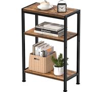 Vantimo Table D'appoint étroite, PetiteTable avec étagères étroites et Rangement Armoires Organisatrices D'appoint pour Canapé Espaces étroits pour Salon Chambre Cuisine Balcon Bureau