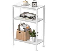 Vantimo Table D'appoint étroite, PetiteTable avec étagères étroites et Rangement Armoires Organisatrices D'appoint pour Canapé Espaces étroits pour Salon Chambre Cuisine Balcon Bureau