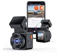 VANTRUE E1 Lite 1080P Mini WiFi GPS Dashcam Avant Voiture avec HDR, Contrôle APP & Commande Vocale en Anglais, Surveillance du Stationnement 24h, 1.54 Pouces 160°, Capteur G Max 512G